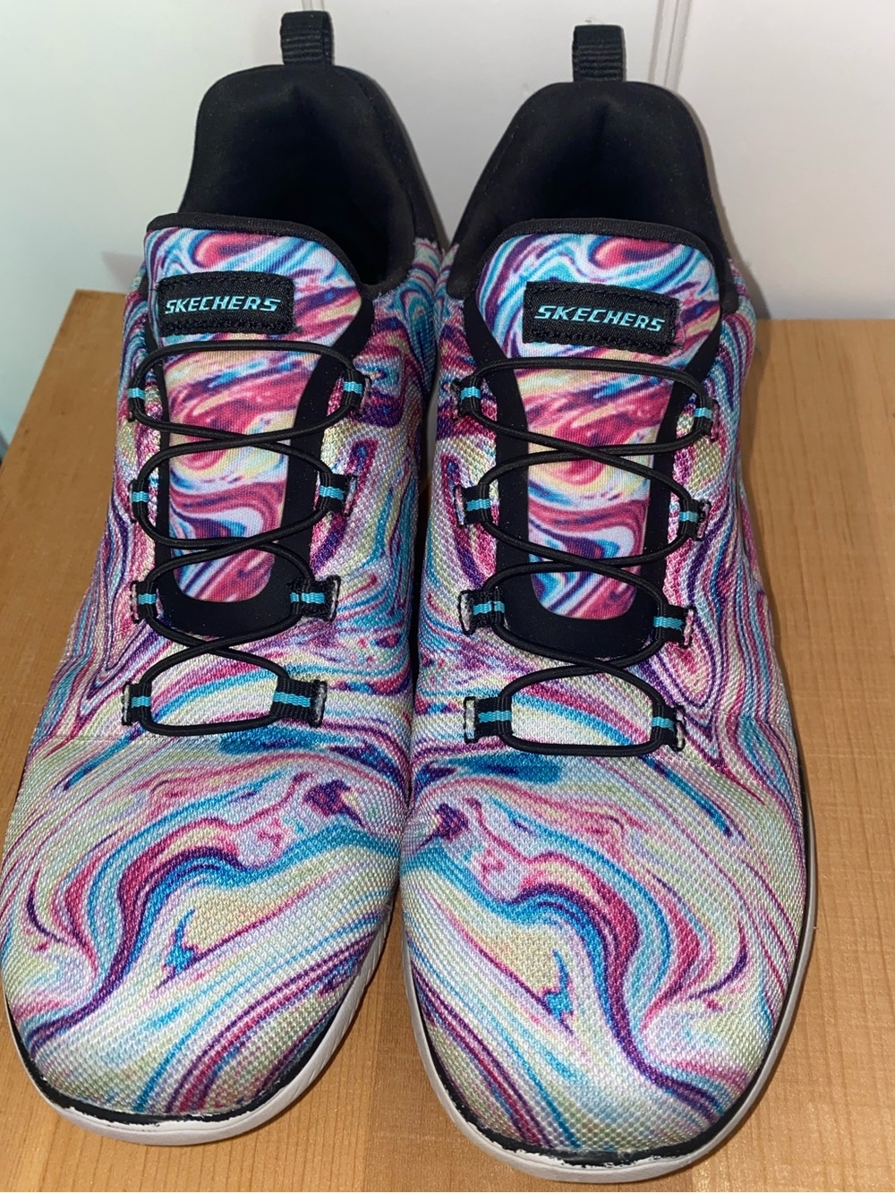 Skechers colorful summer shoes,